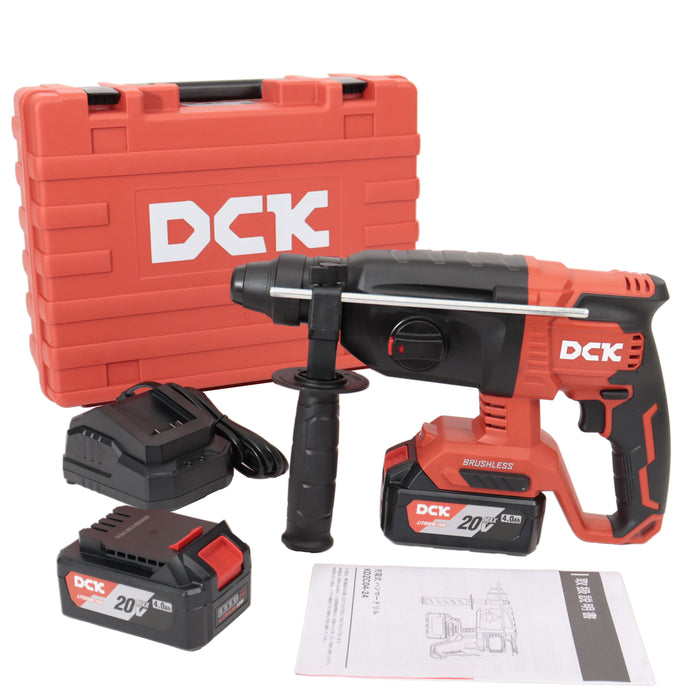 DCK 24mm 20V 充電式ハンマードリル SDSプラス KDZC04-24
