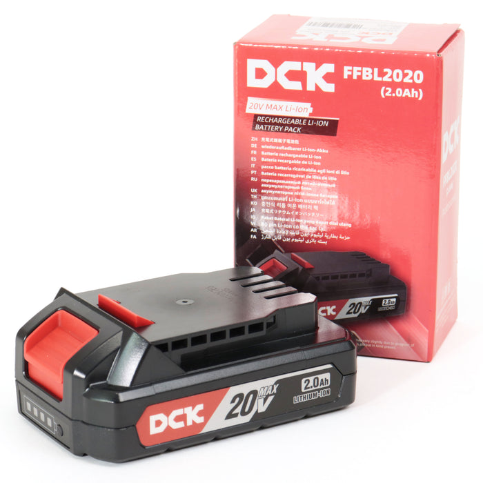 DCK 20V リチウムイオンバッテリ FFBL