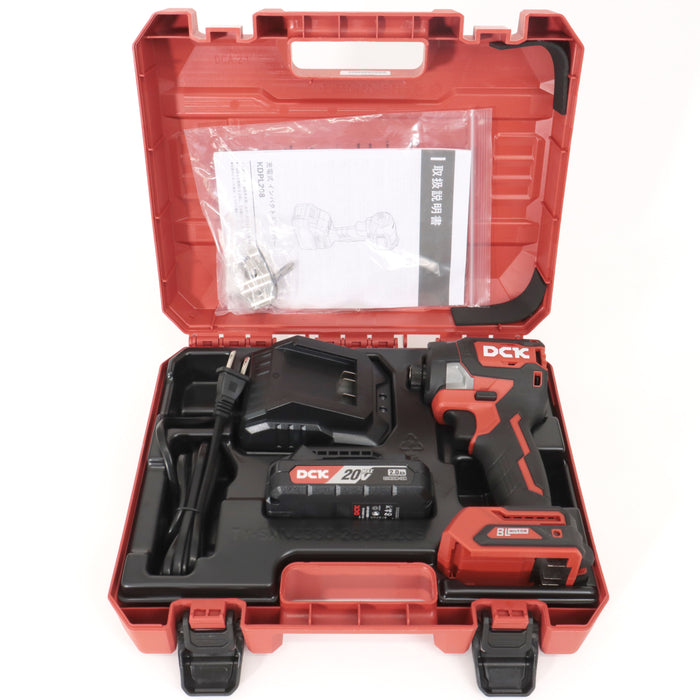DCK 20V 充電式インパクトドライバー KDPL208