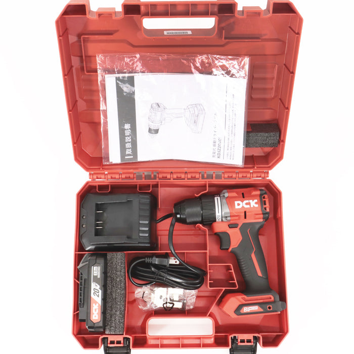 DCK 20V 充電式振動ドライバードリル KDJZ2060i