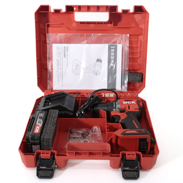 DCK 20V 充電式ドライバードリル KDJZ2060