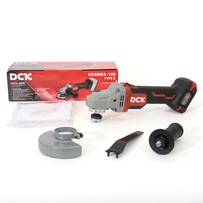 DCK 100mm 20V 充電式ディスクグラインダー KDSM03-100
