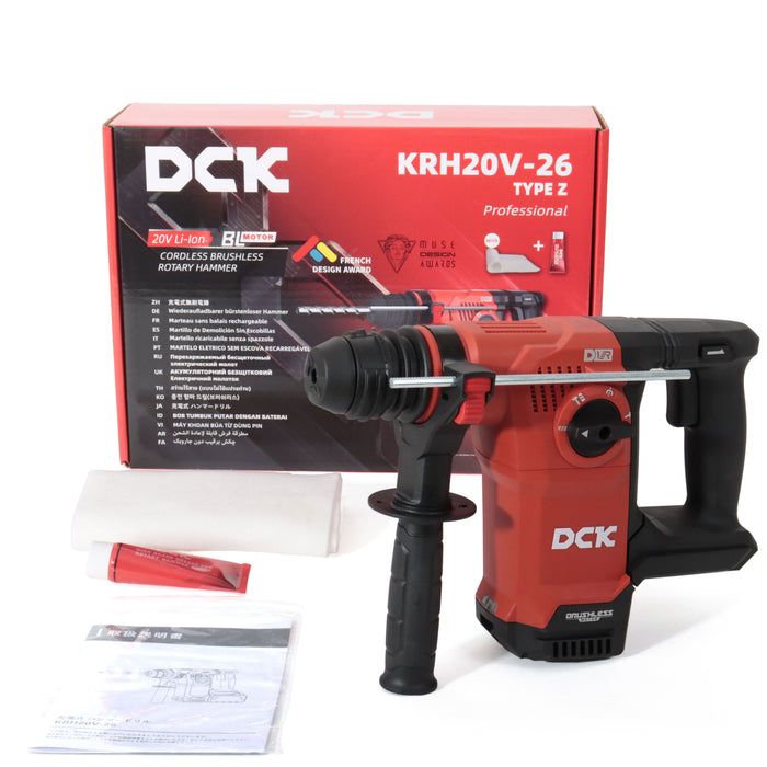 DCK 26mm 20V 充電式ハンマードリル SDSプラス KRH20V-26