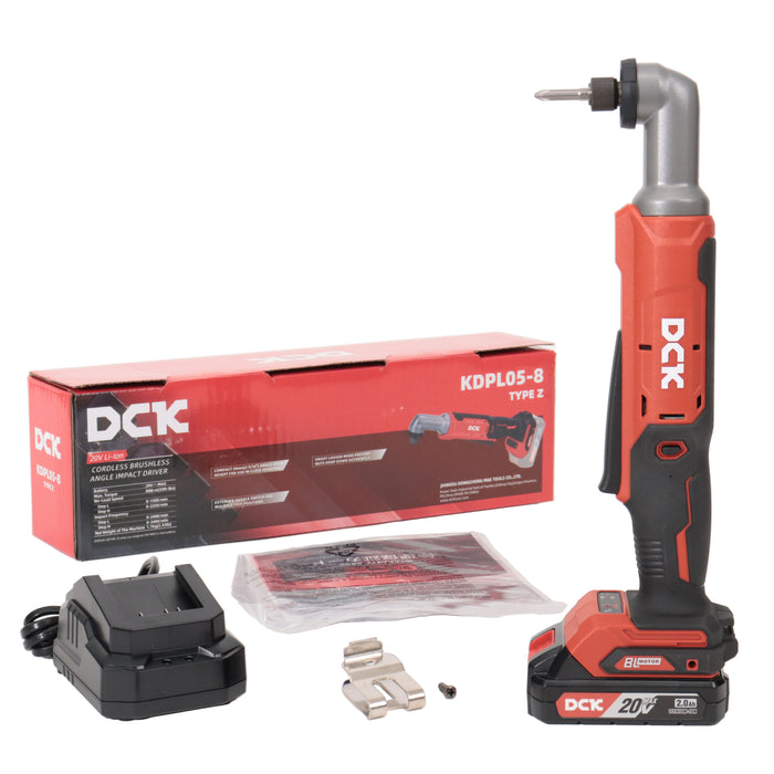 DCK 20V 充電式アングルインパクトドライバー KDPL05-8