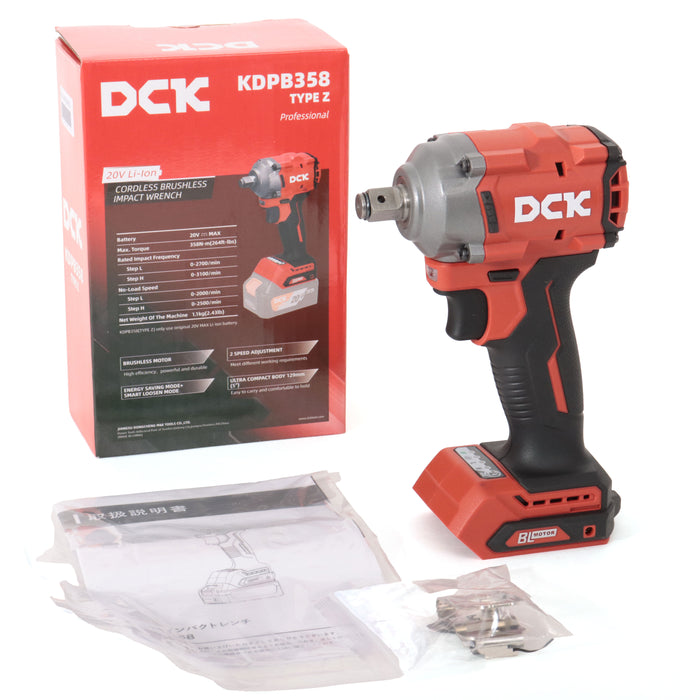 DCK 20V 充電式インパクトレンチ KDPB358