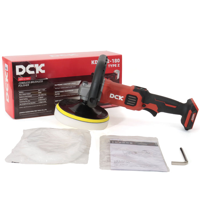 DCK 20V 充電式ポリッシャー KDSP02-180