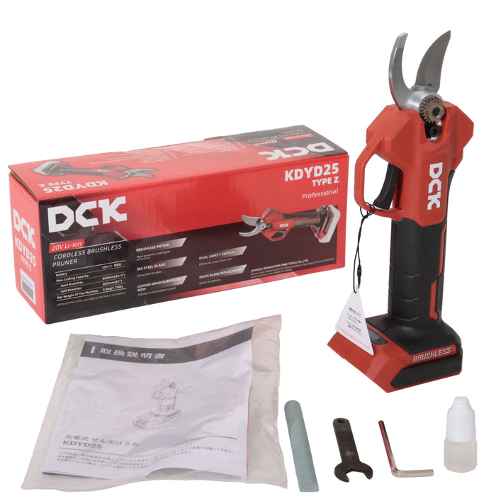 DCK 25mm 20V 充電式せん定はさみ KDYD25