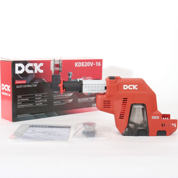 DCK ハンマードリル用集じんシステム KDE20V-16