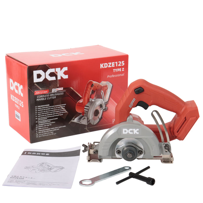 DCK 125mm 20V 充電式石工カッター KDZE125