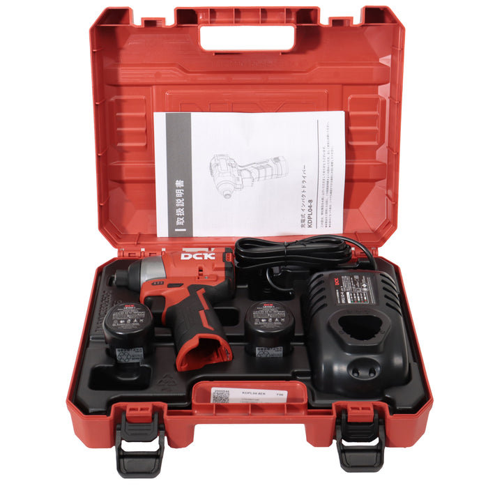 DCK 12V 充電式インパクトドライバー KDPL04-8