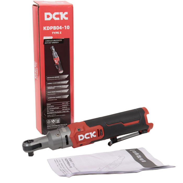 DCK 12V 充電式ラチェットレンチ KDPB04-10