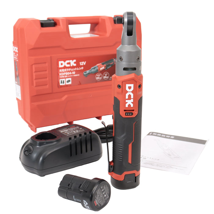 DCK 12V 充電式ラチェットレンチ KDPB04-10