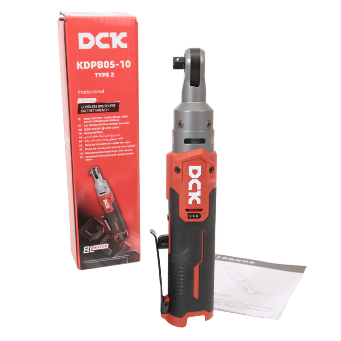 DCK 12V 充電式ラチェットレンチ KDPB05-10