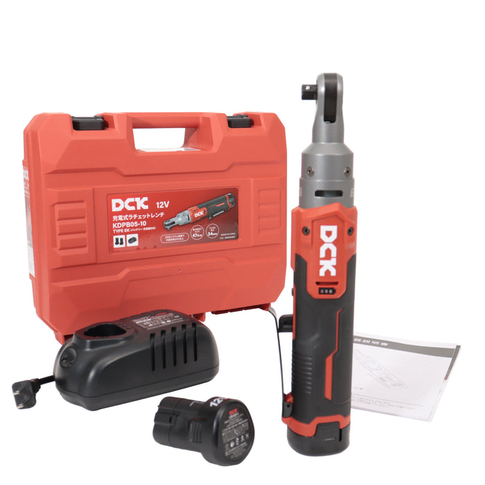 DCK 12V 充電式ラチェットレンチ KDPB05-10