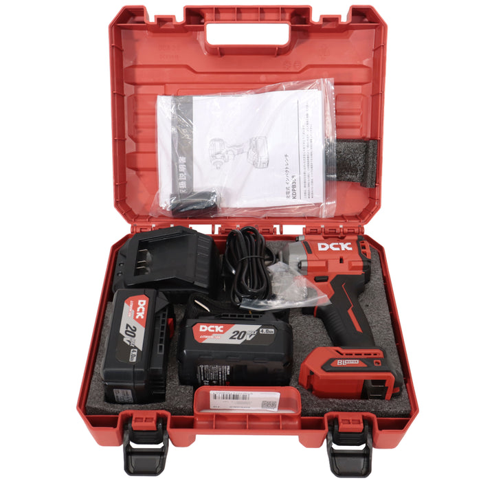 DCK 20V 充電式インパクトレンチ KDPB358