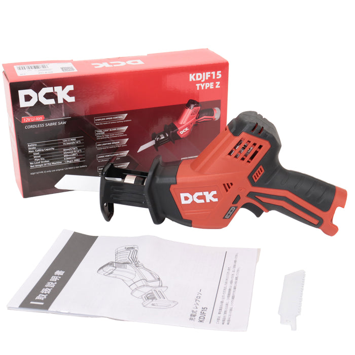 DCK 12V 充電式レシプロソー KDJF15