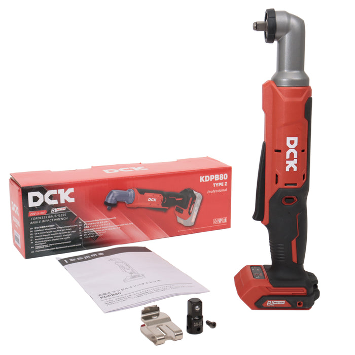 DCK 20V 充電式アングルインパクトレンチ KDPB80