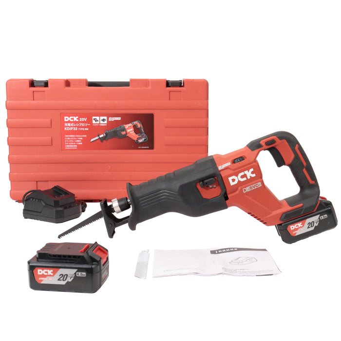DCK 20V 充電式レシプロソー KDJF32