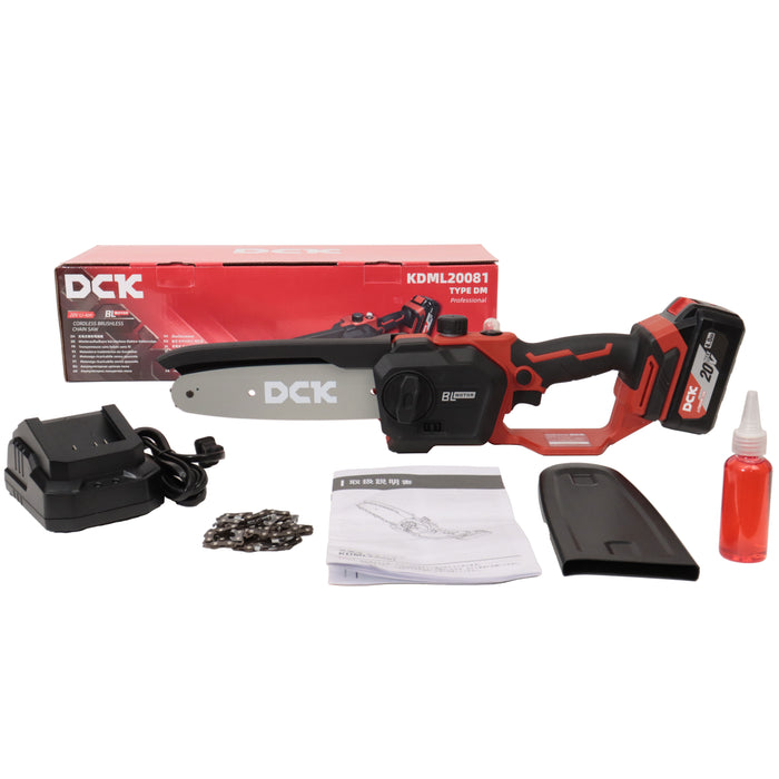 DCK 20V 充電式チェンソー 200mm KDML20081