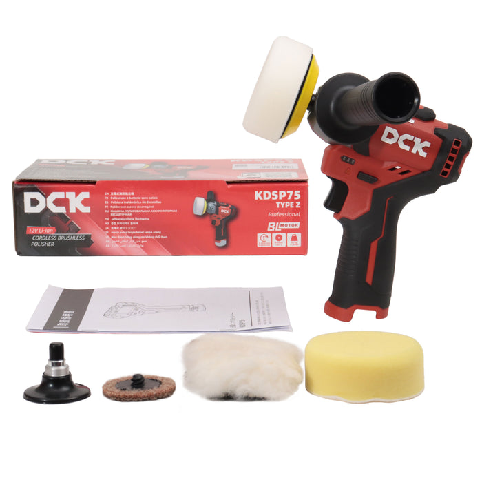 DCK 12V 充電式サンダーポリッシャー KDSP75