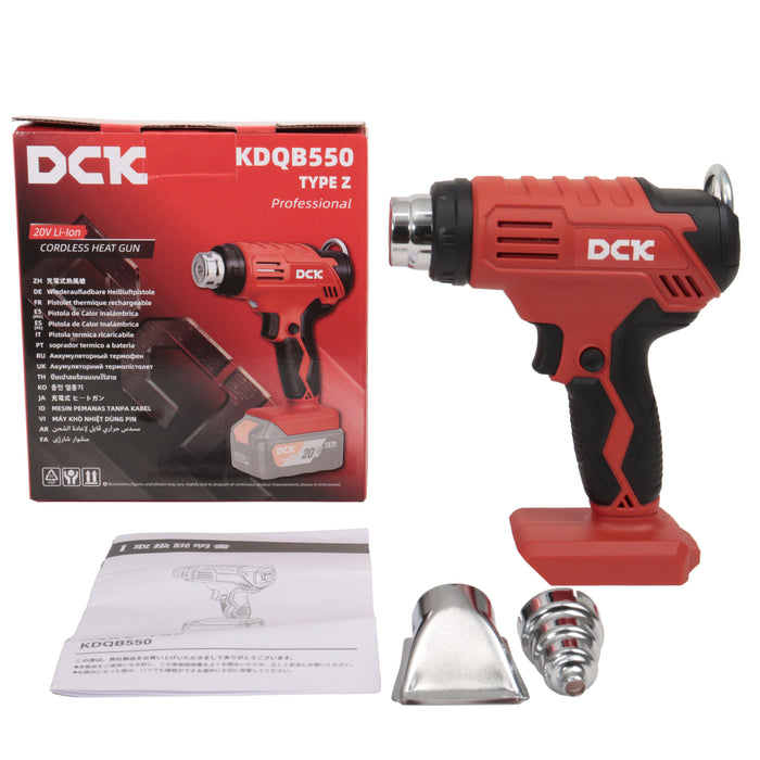 DCK 20V 充電式ヒートガン KDQB550