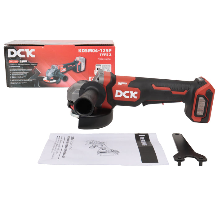 DCK 125mm 20V 充電式ディスクグラインダー KDSM04-125P