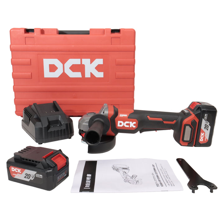 DCK 125mm 20V 充電式ディスクグラインダー KDSM04-125P