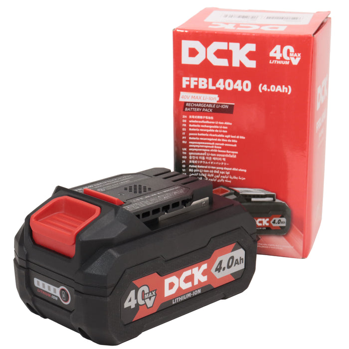 DCK 40V リチウムイオンバッテリ FFBL4040